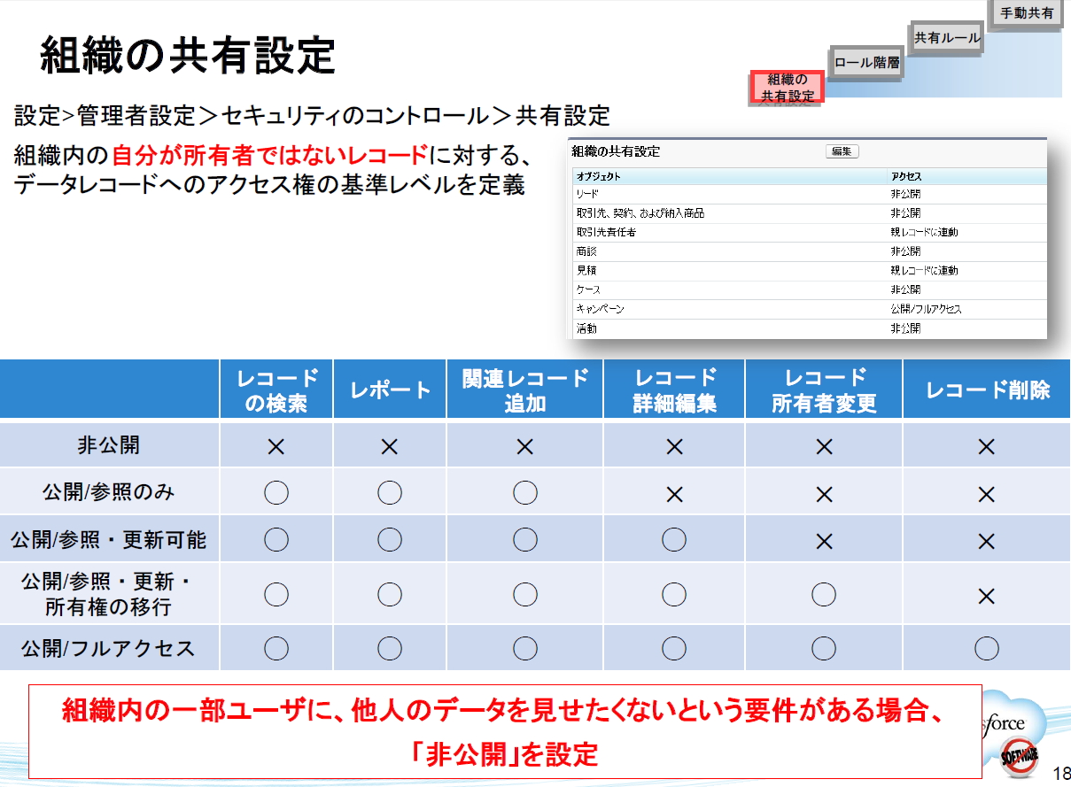SFDC Org Permission